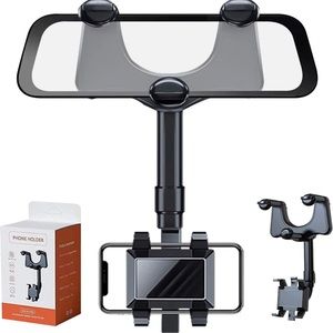 Rearview Mirror Phone Holder